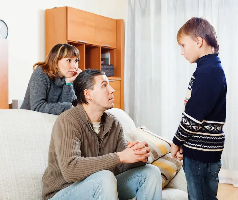 Parents Talking to the Child